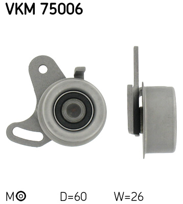 SKF Feszítőgörgő, vezérműszíj VKM75006_SKF